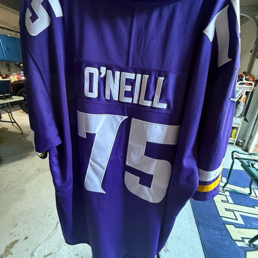 Nike 4XL On Field Purple Jersey - Picture 2 of 3